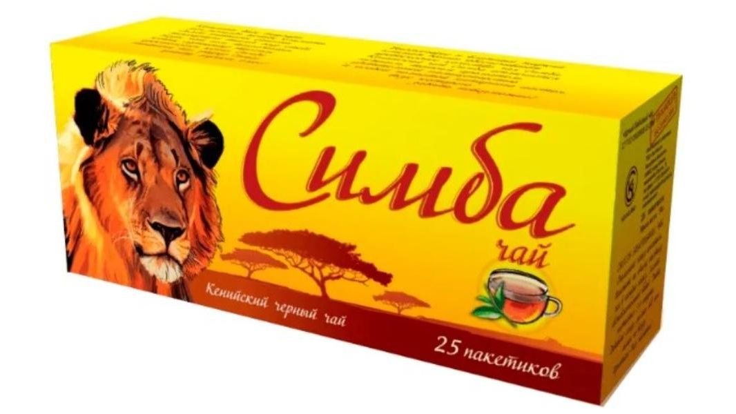 Чай Simba черный кенийский 25 пакетиков