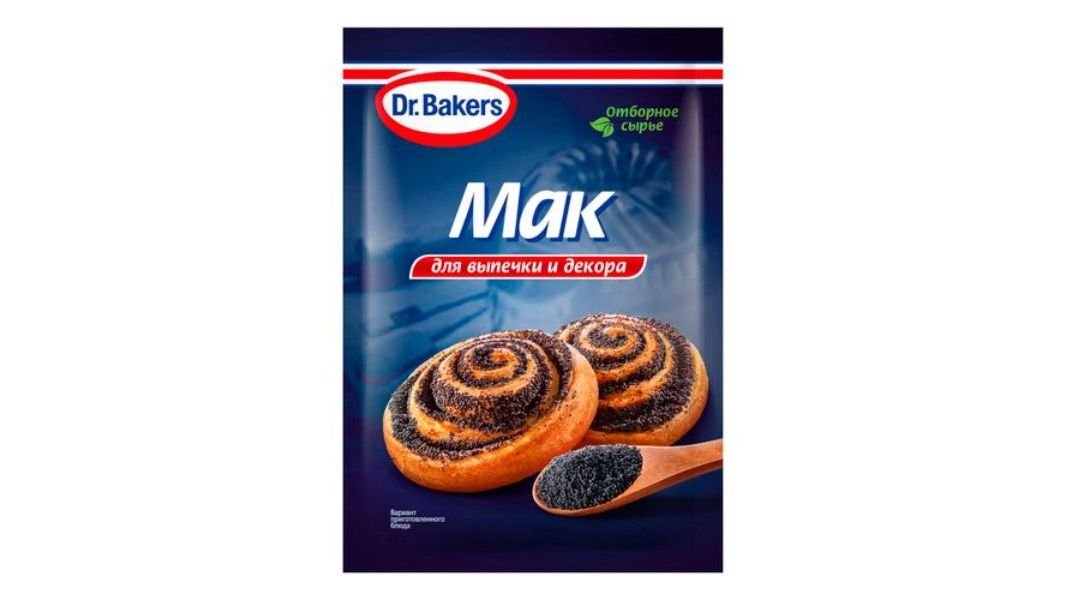 Мак Dr.Bakers пищевой 80 г саше