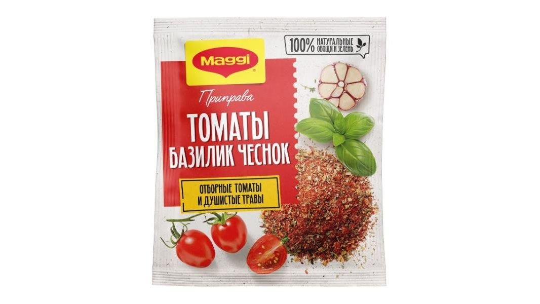 Магги Приправа Томат,базилик,чеснок 20г