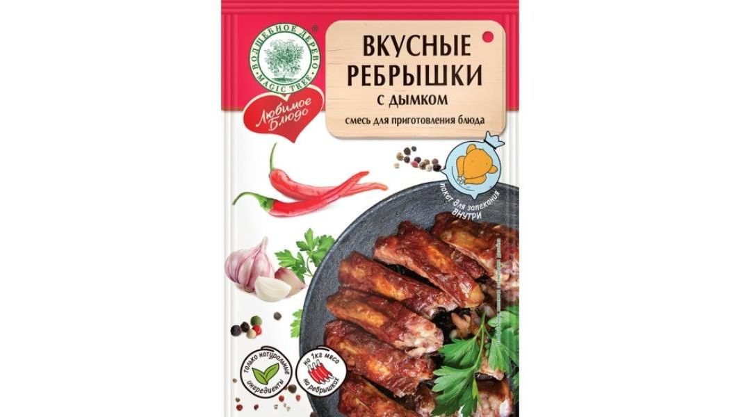 Смесь ВОЛШЕБНОЕ ДЕРЕВО Ребрышки с дымком 30г м/у
