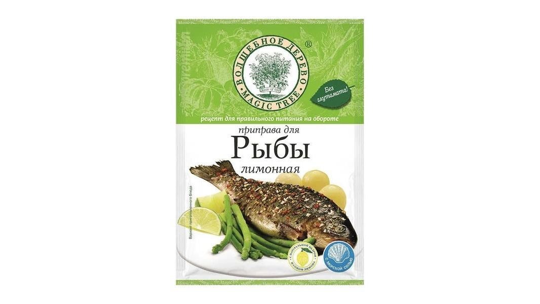 Приправа MAGIС TREЕ Для рыбы Лимонная 30г м/у