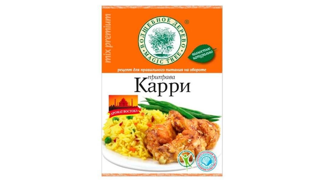 Приправа Волшебное Дерево люкс карри 30г