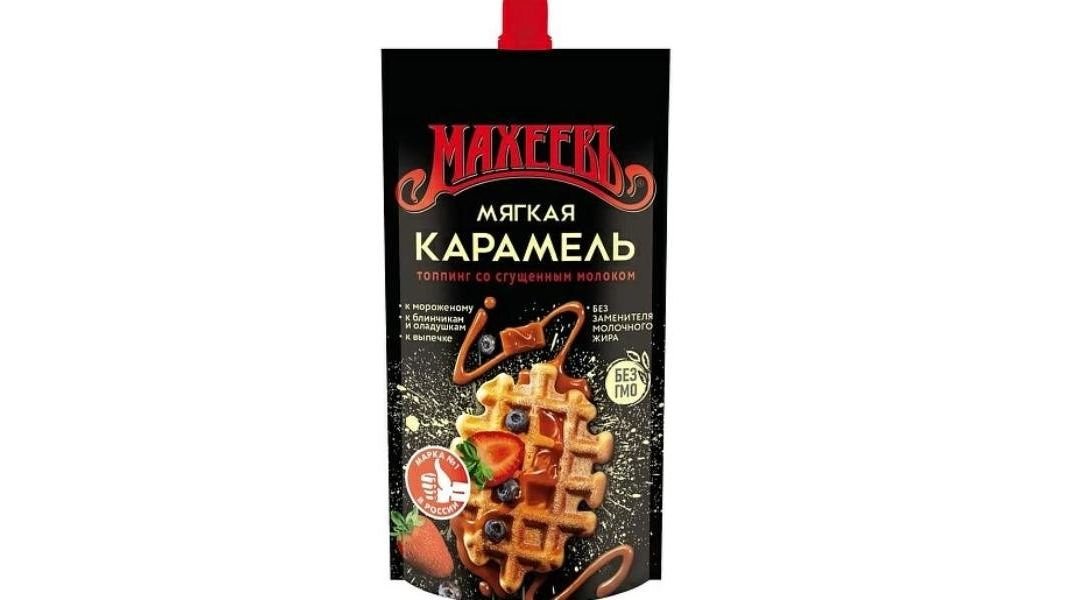 Топпинг МАХЕЕВЪ Мягкая карамель 300г