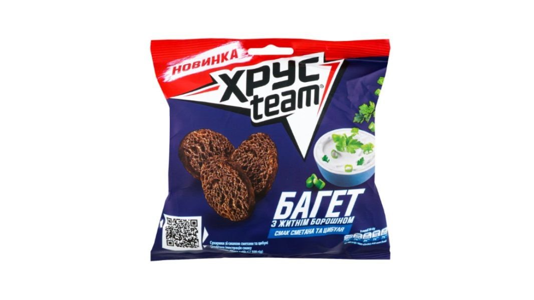 Сухарики ХРУСTEAM Сметана 100г м/у
