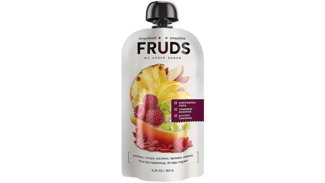 Пюре фруктовое Fruds груша-яблоко малина 150 г