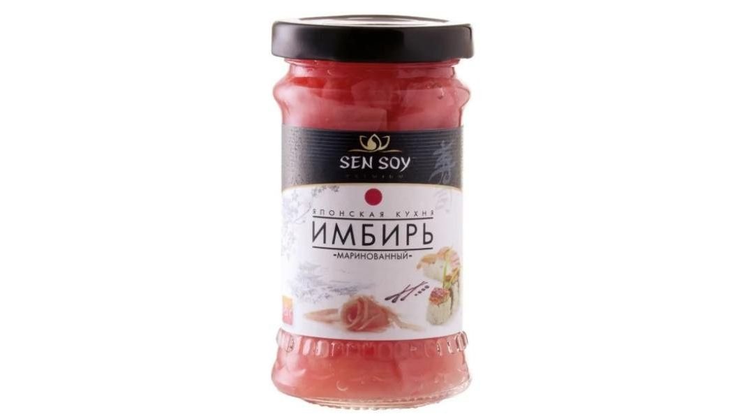 Имбирь Sen Soy premium маринованный 145г