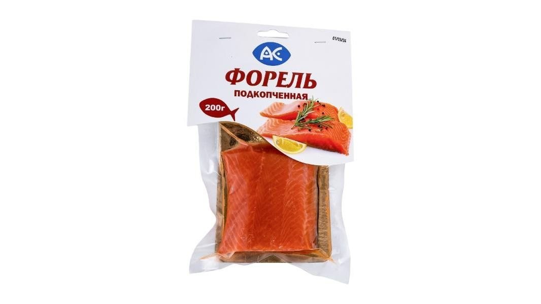 Форель Ас подкопченная 200 г