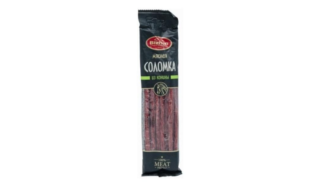 Соломка мясная Бижан с кониной Халал 80 г