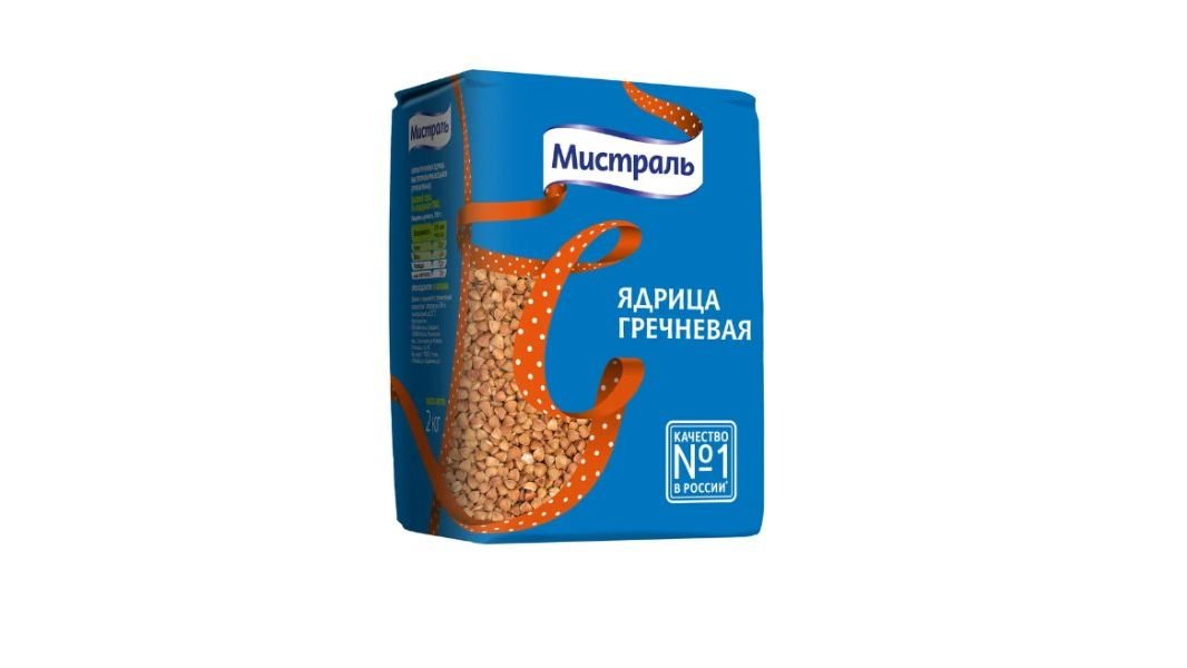 Крупа МИСТРАЛЬ Гречка Ядрица 2000г м/у