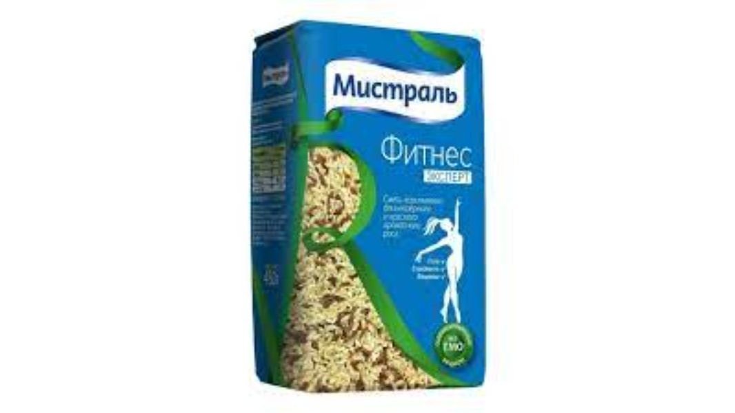 Крупа Мистраль рис фитнес эксперт 450 г
