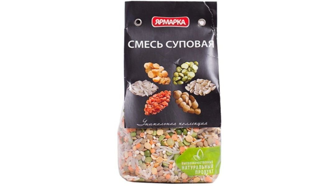 Смесь круп Ярмарка суповая платинум 350 г вар/пак