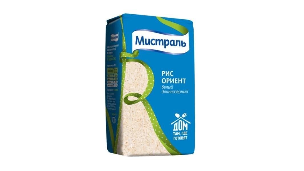 Рис МИСТРАЛЬ Длиннозерный Ориент 900г м/у