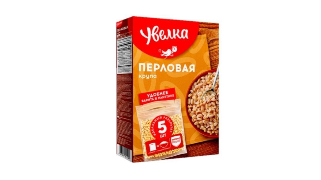 Крупа Увелка перловая 400г вар/пак