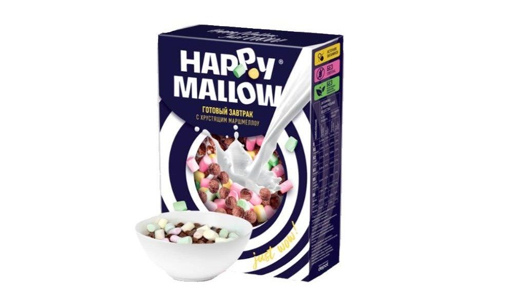 Завтрак готовый Happy Mallow с хруст маршмэллоу 240 г