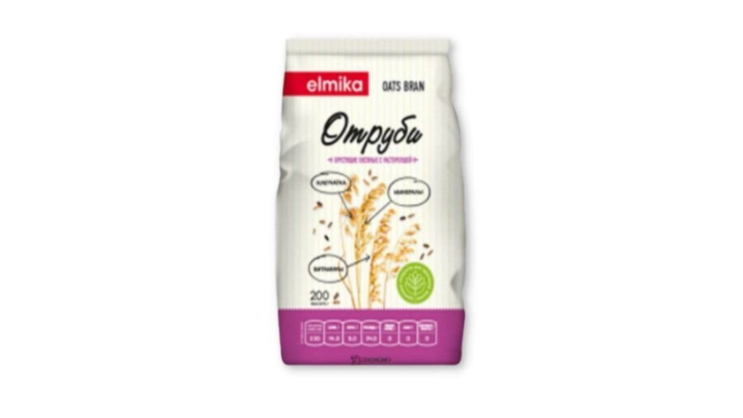 Отруби Elmika овсяная  с расторопшей 200 г
