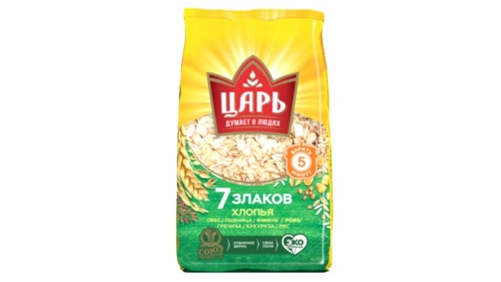 Хлопья Царь-Каша 7 злаков 400 г