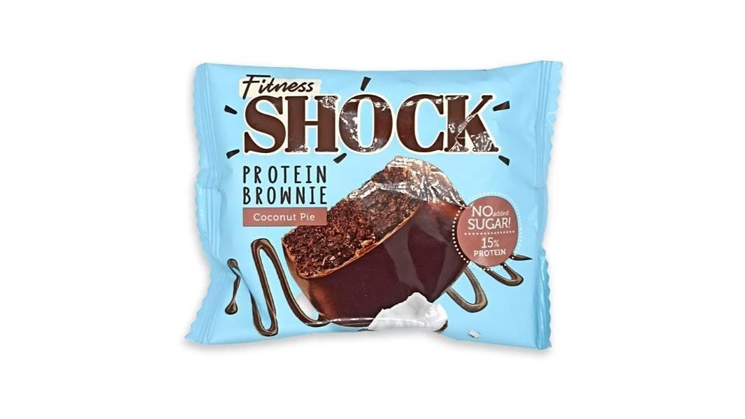Брауни Fitnesshock кокосовый пирог 50 г