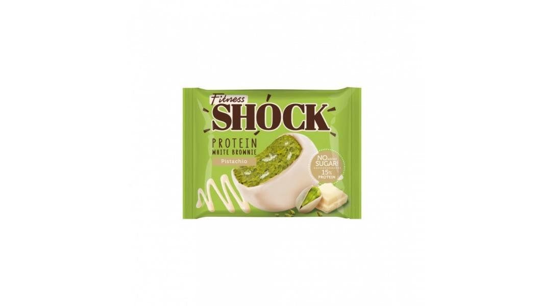 Десерт Fitnesshock Брауни белый шоколад 50 г