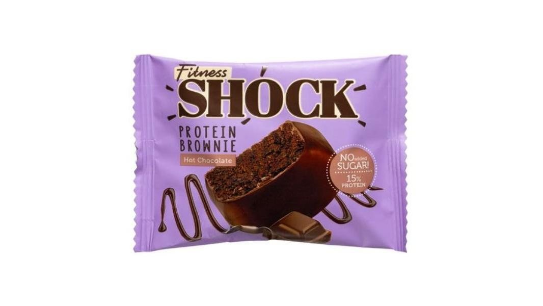 Брауни Fitnesshock горячий шоколад 50 г