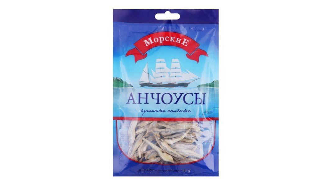 Рыбка морские анчоусы 36 г
