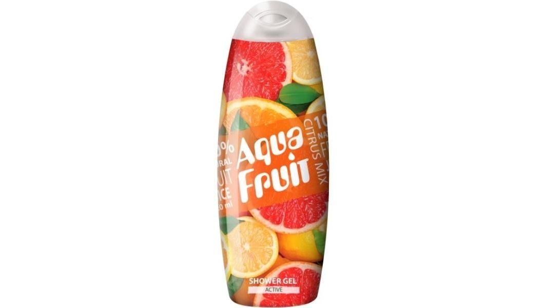 Гель AQUAFRUIT Для душа Active 420мл п/у