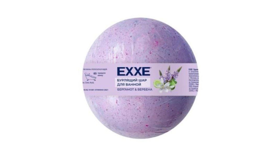 Exxe Шар для ванны вербена и бергамот 120 г