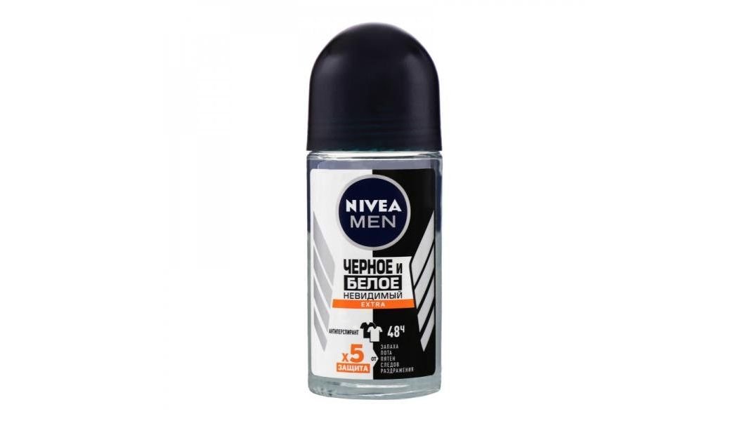 Дезодорант шариковый Nivea Men Невидимый Extra 50 мл