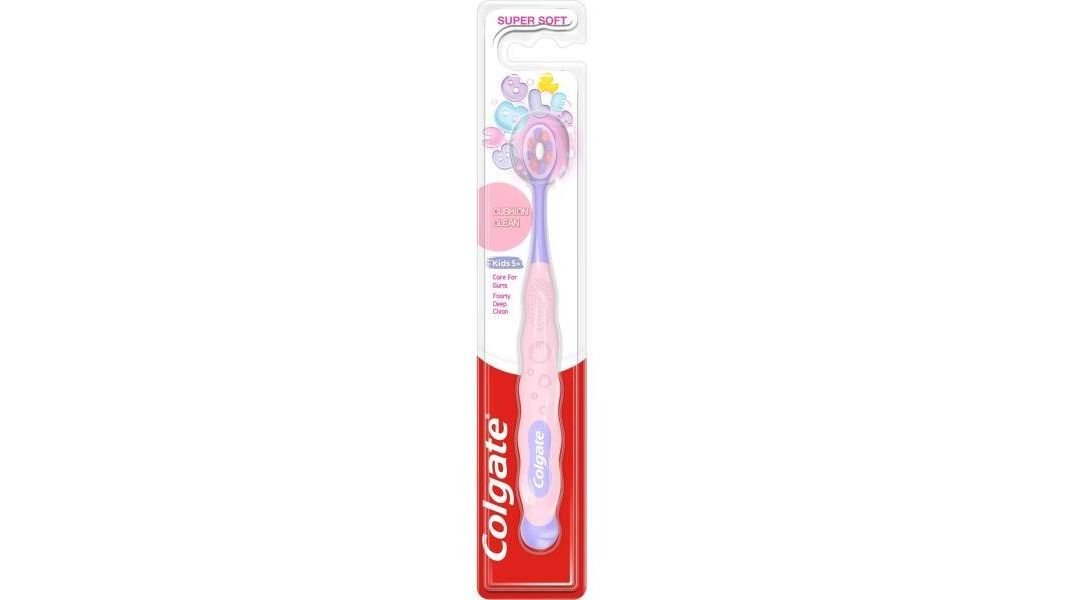 Щетка зубная Colgate Cushion Clean 5+ супермягкая