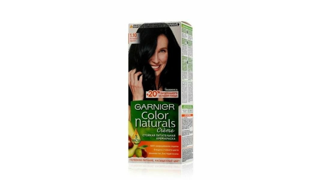 Garnier Color naturals Краска холодный черный