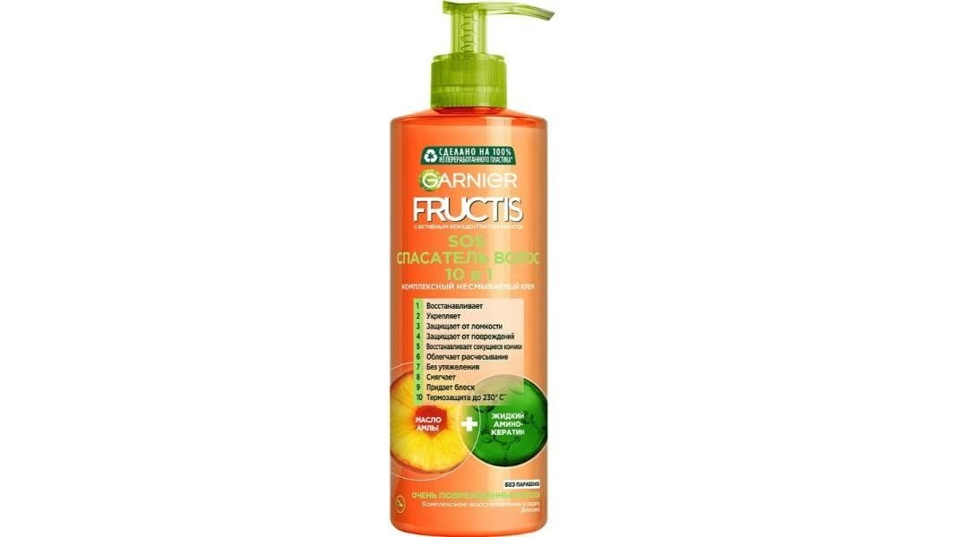 Спасатель для волос Fructis sos 10в1 400 мл