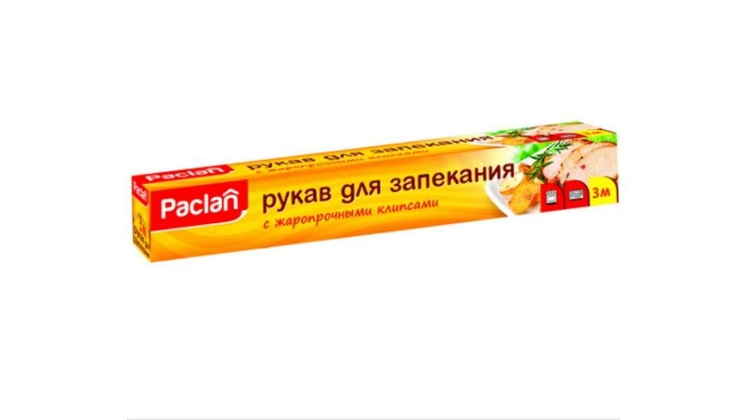 Рукав д/запекания Paclan с клипсами 3м
