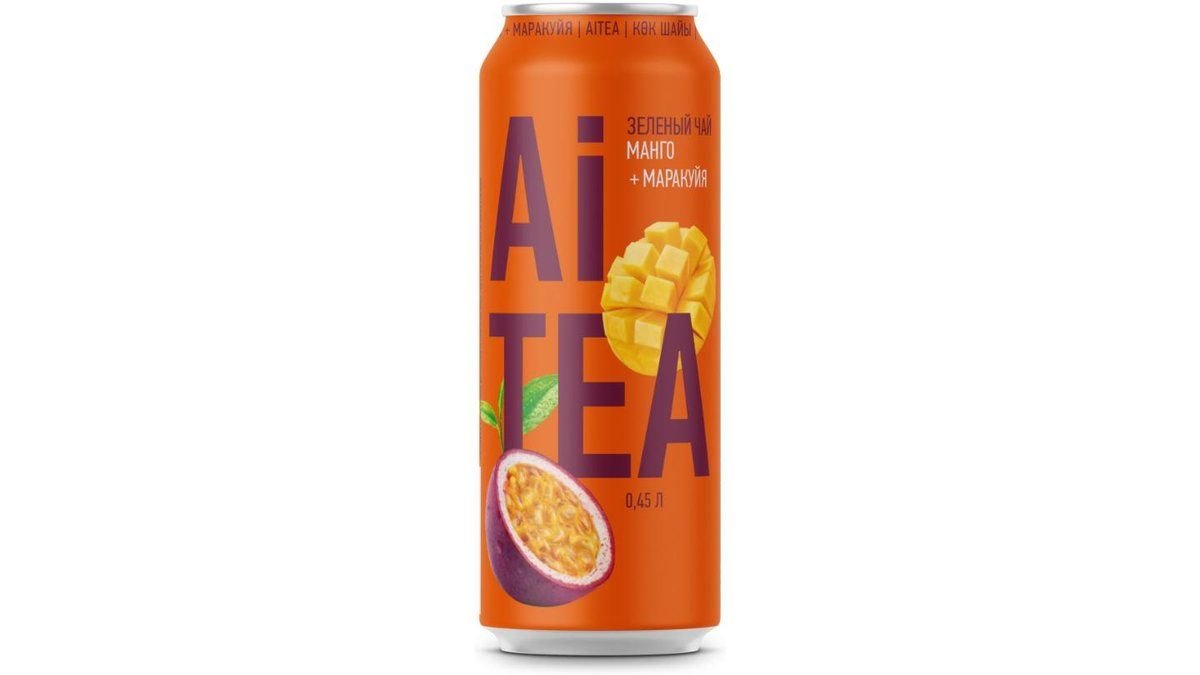 Холодный чай Ai Tea манго-маракуйя 0,45 л
