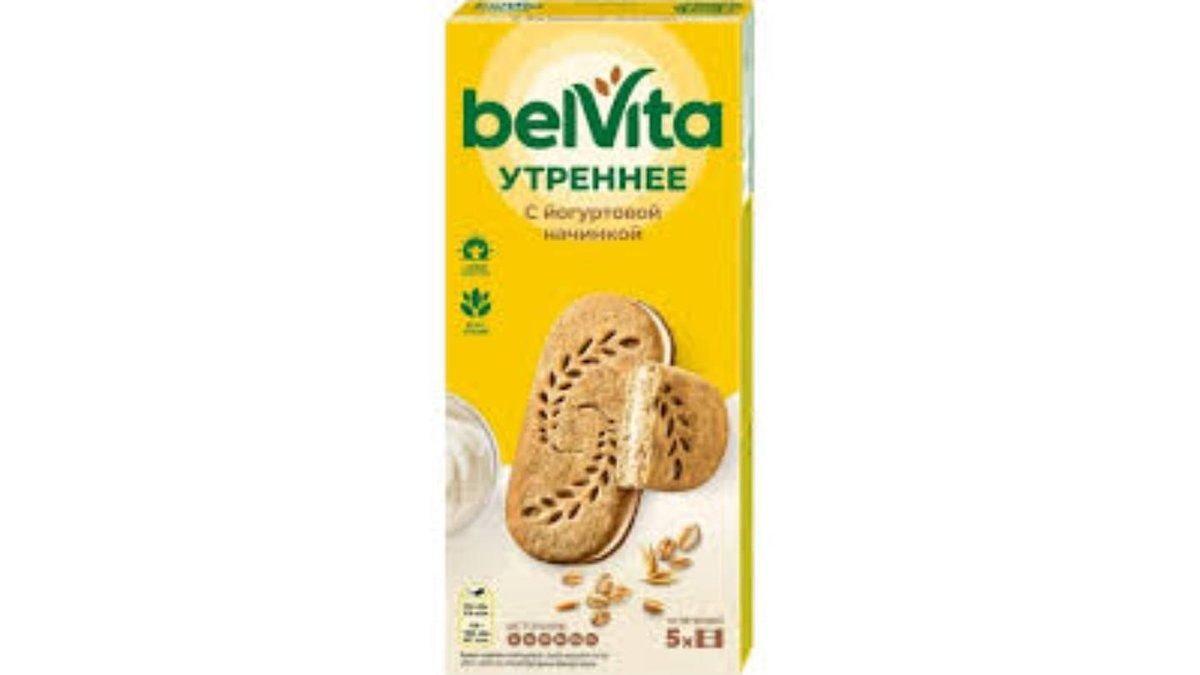 Печенье Belvita со злаками и йогуртом 253 г