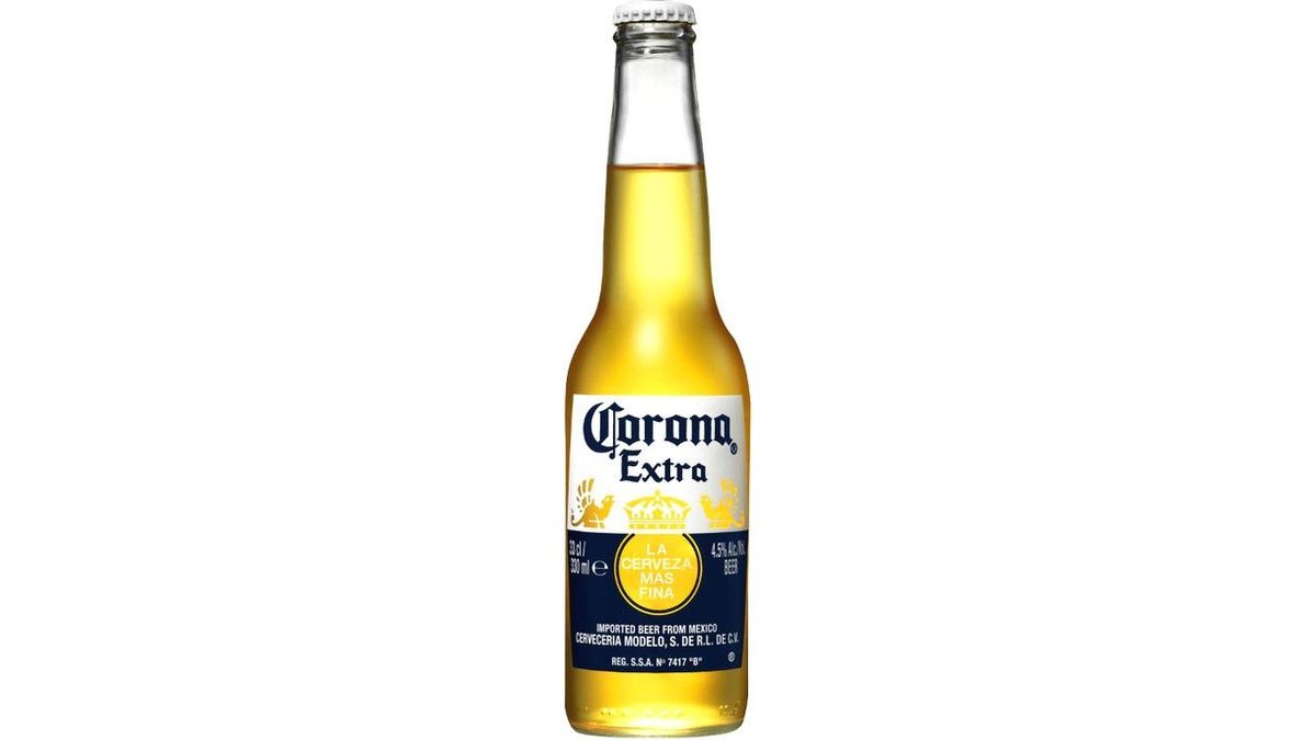 Пиво Corona extra светлое 0,355л с/б