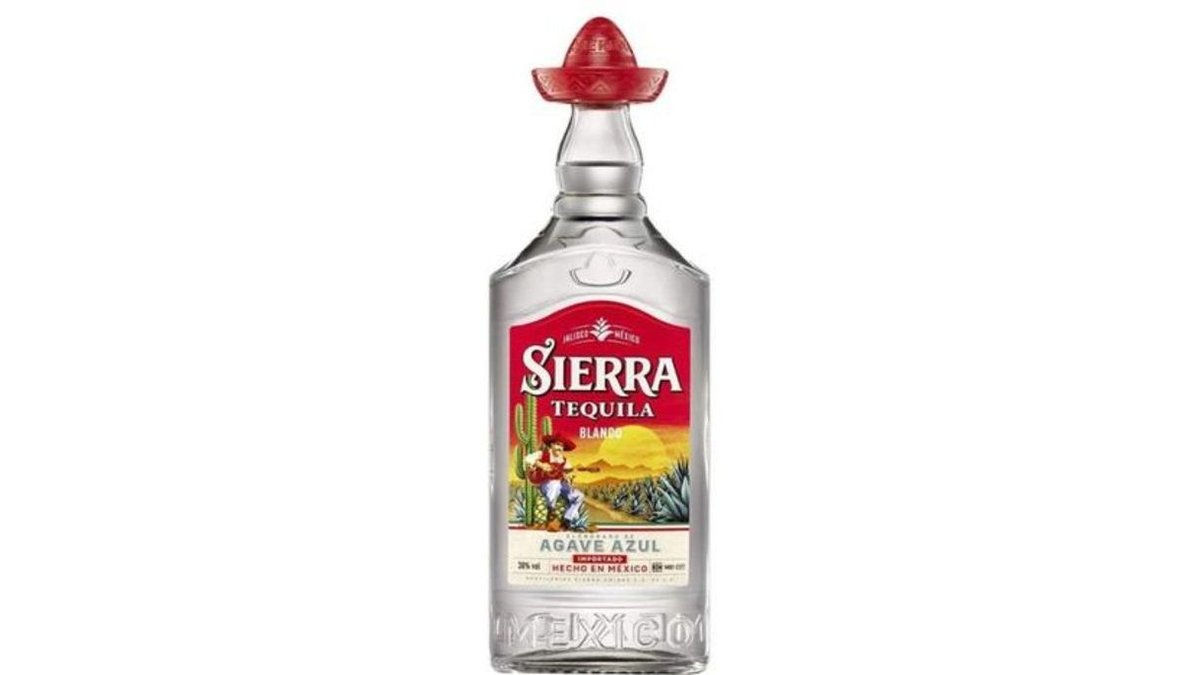 Текила Sierra Blanco 38% 0.5 л