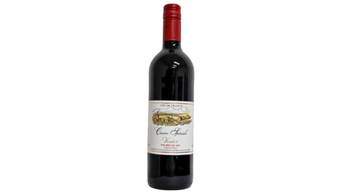 Вино Cuvee Speciale красное сухое 0,75 л