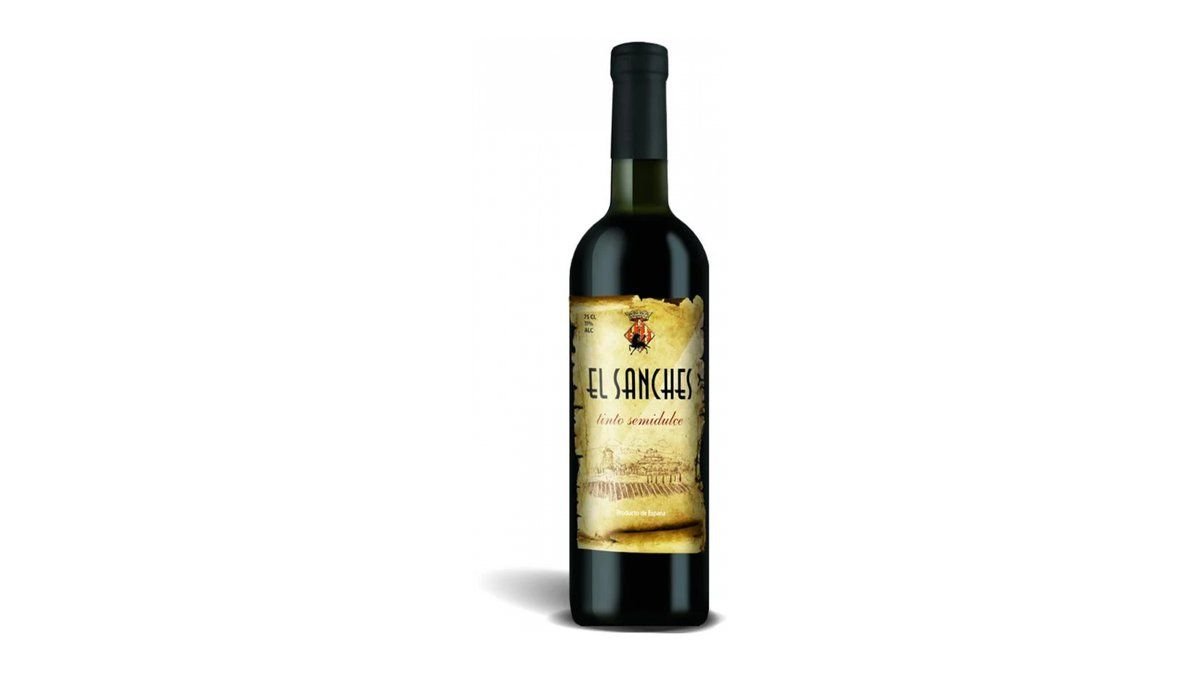 Вино El Sanches красное полусладкое 11% 0.75 л