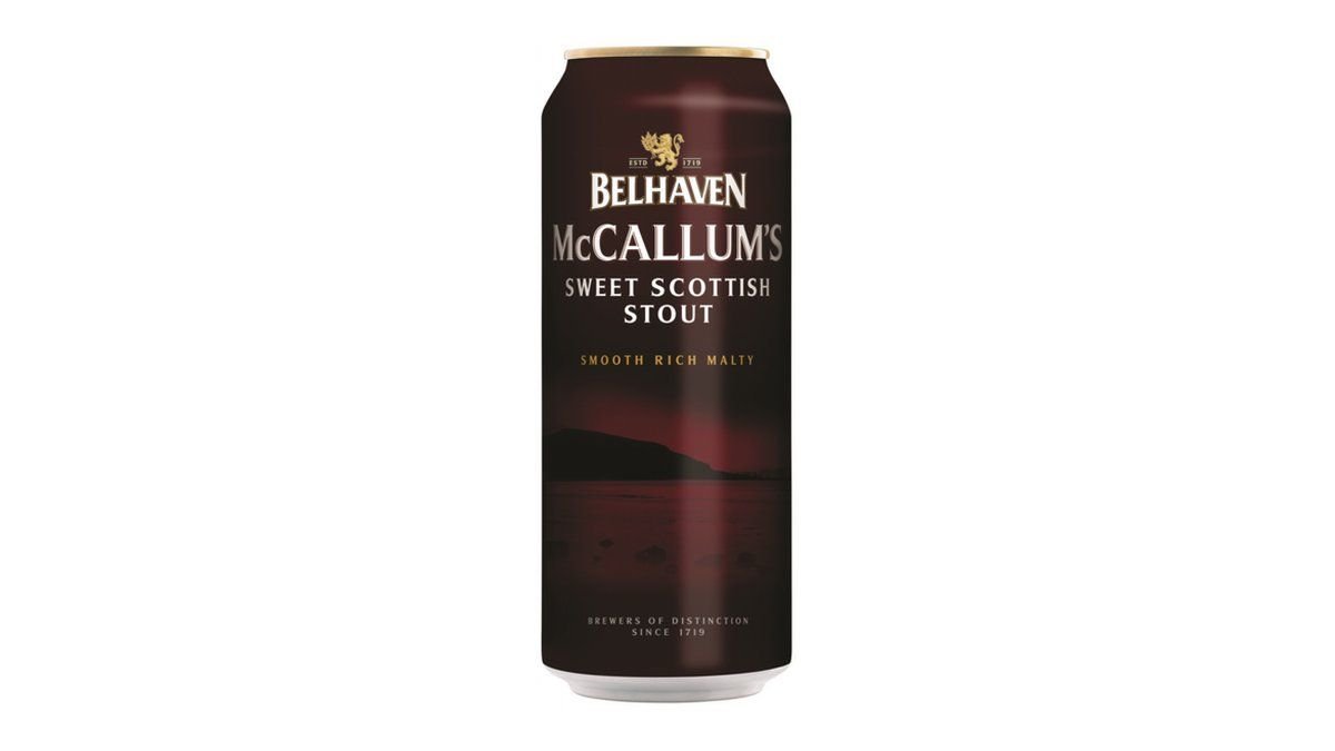 Пиво Belhaven McCallum's Stout темное 0,44 л