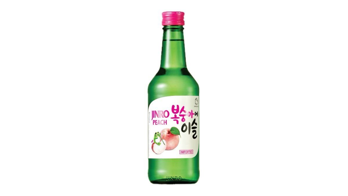 Водка соджу Jinro Peach 13% 360 мл
