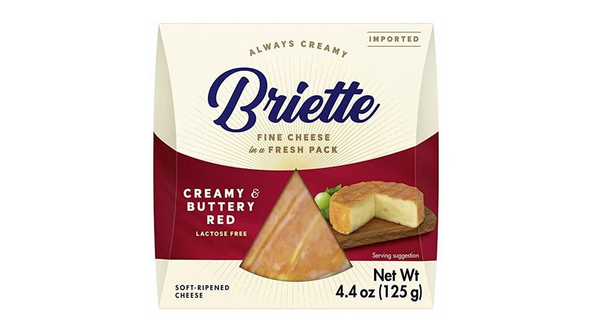 Сыр мягкий Briette Creamy&Red с красной плесенью 120 г