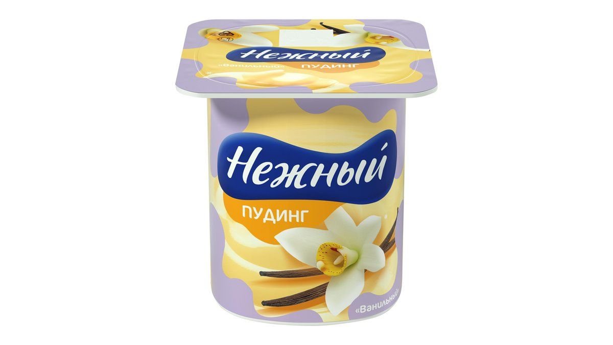 Пудинг нежный ванильный 2.8% 100 г