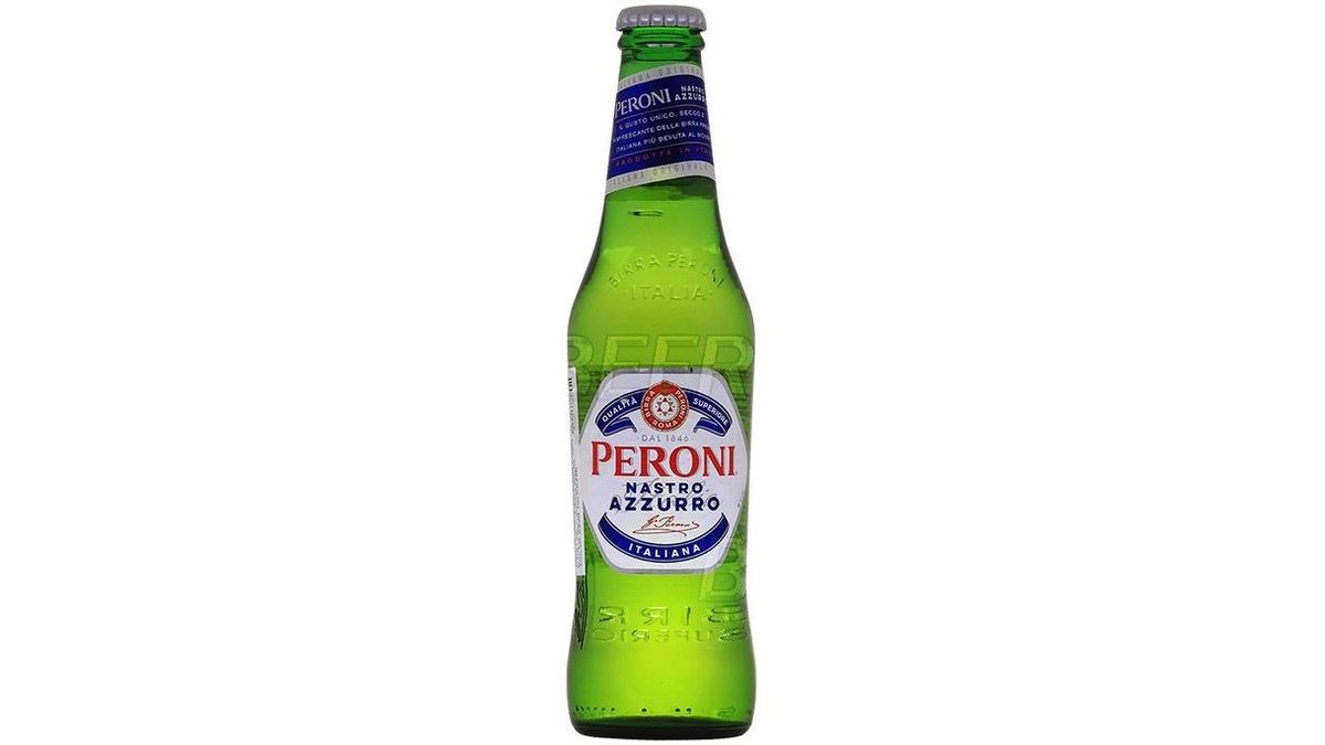 Пиво PERONI nastro azzurro 0,33л с/б