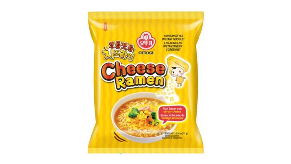 Лапша OTTOGI Cheese Ramen Spicy 111г м/у
