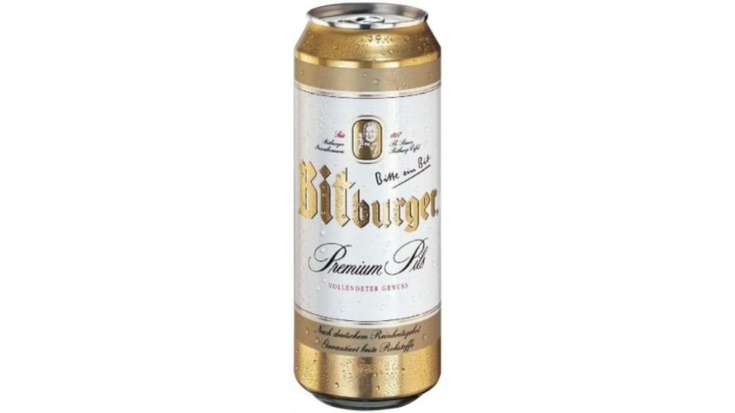 Пиво Bitburger Premium Pils 4.8% 0.5 л