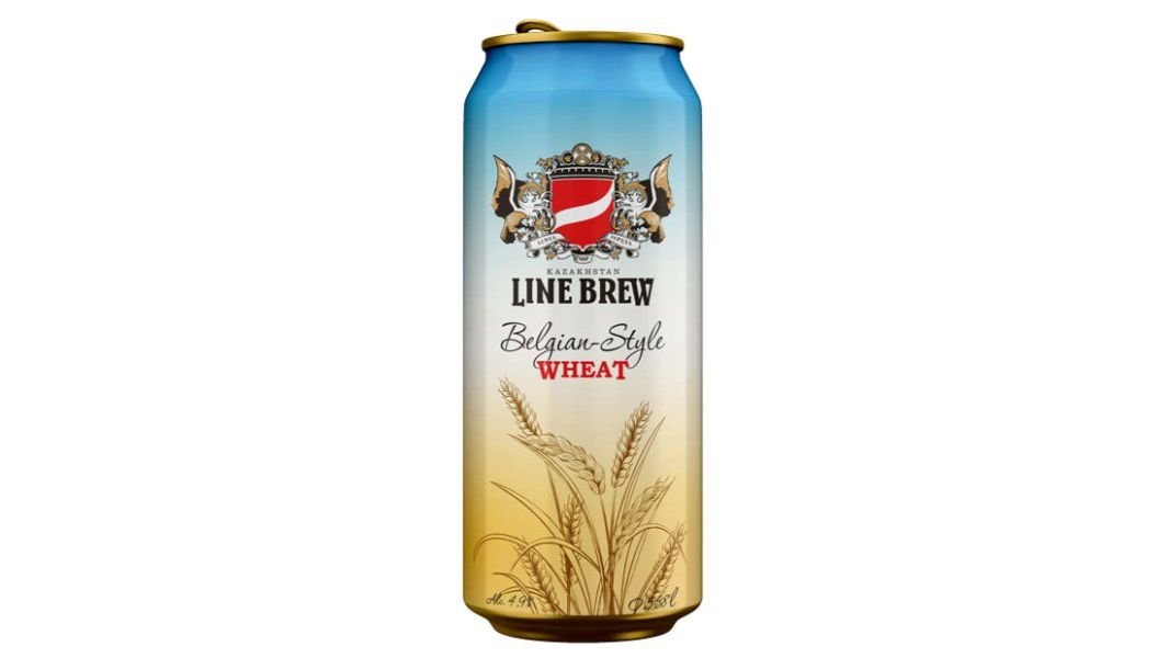 Пиво Line Brew Wheat светлое 4.8% 0.568 л