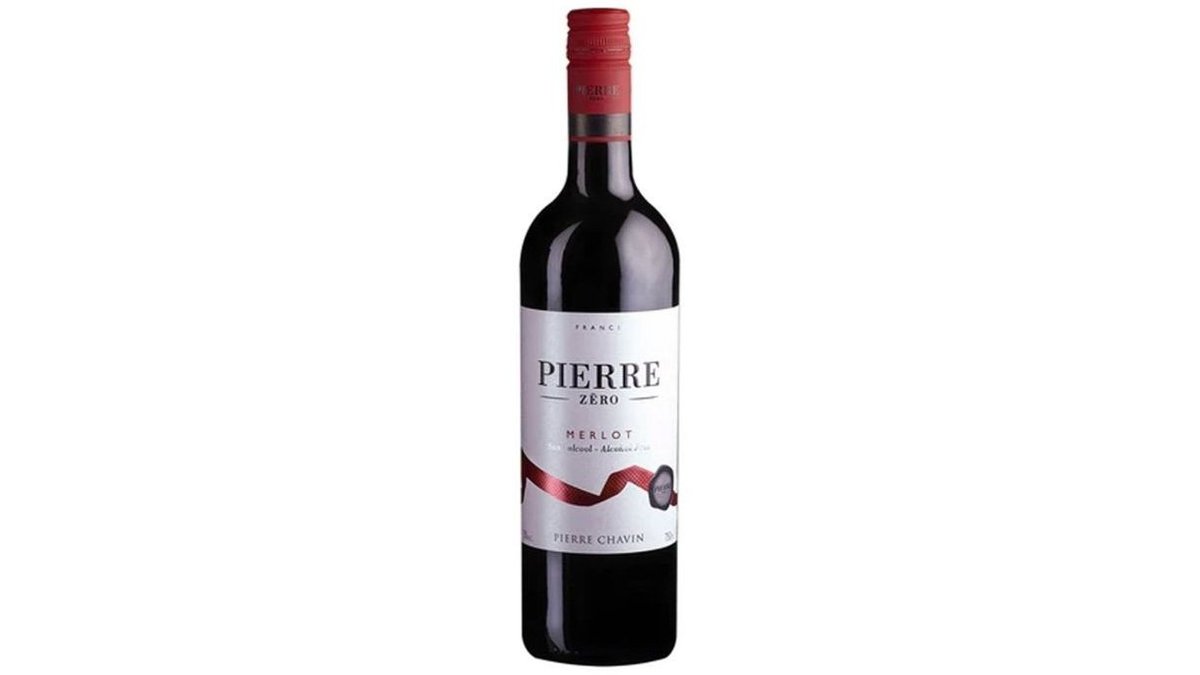 Вино PIERRE merlot б/а крас. сух. 0,75л
