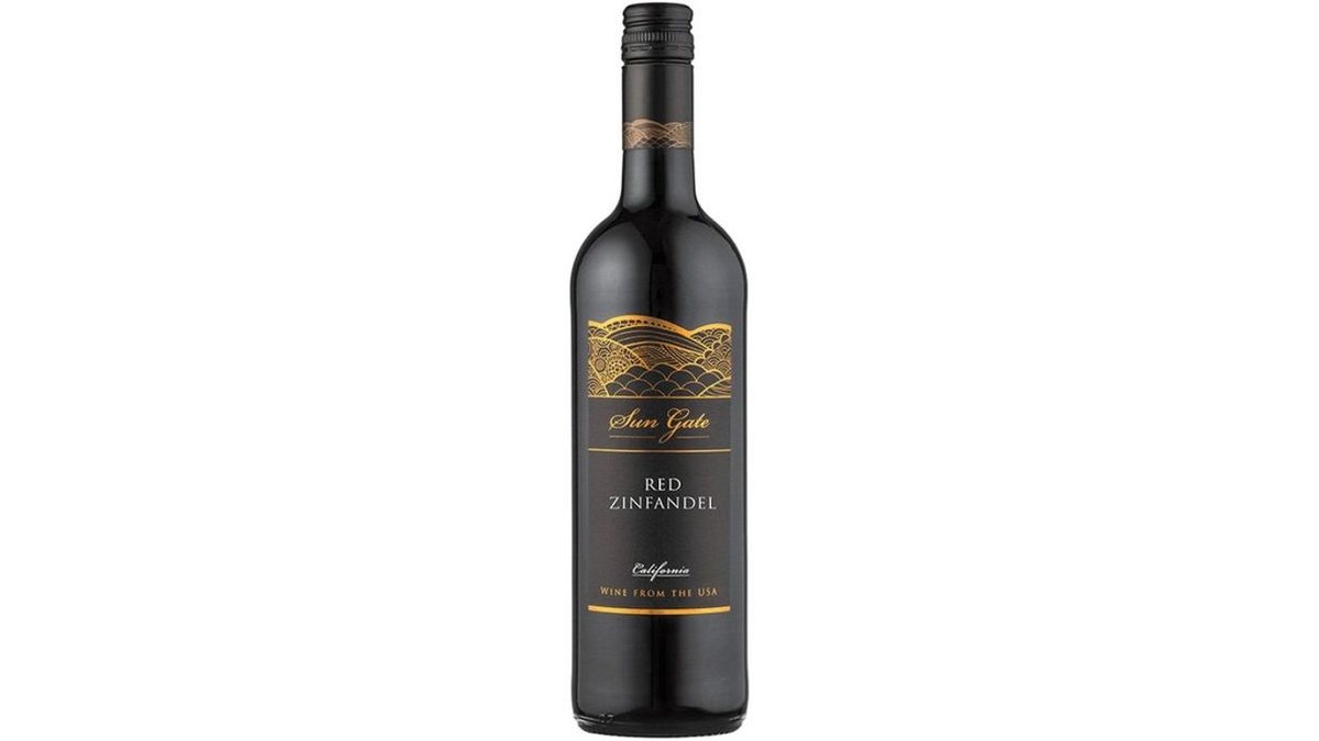 Вино Sun Gate Zinfandel красное сухое 0,75 л