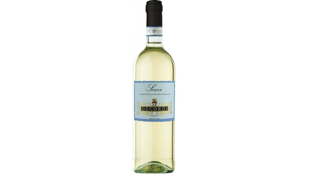Вино Decordi Trebbiano Chardonnay белое сухое 0,75 л