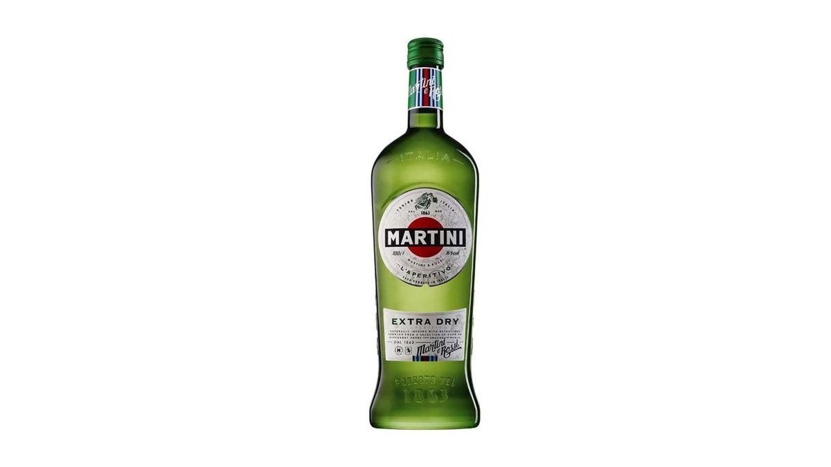 Вермут Martini Extra Dry сухое 18% 0.5 л