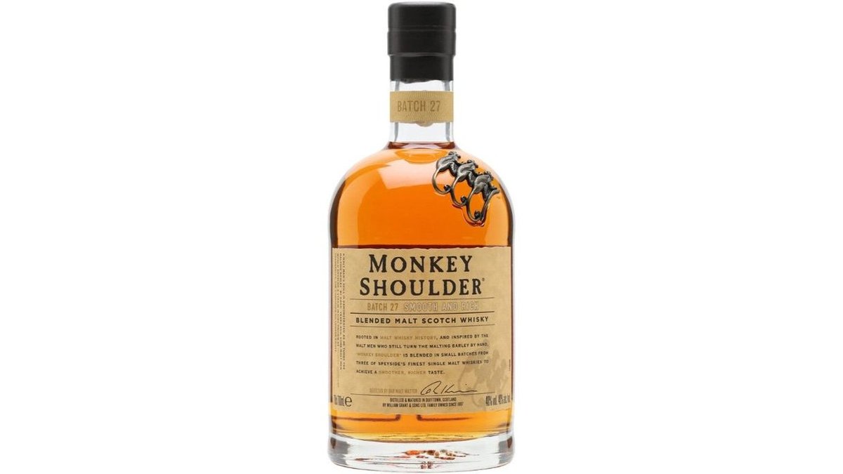 Виски односолодовый Monkey Shoulder 40% 0.5 л